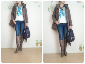 アクセサリーは子供を傷つけそう。そんな時はスカーフ何てどう？